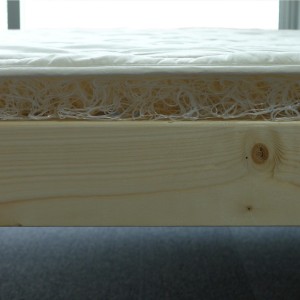 Section of bed